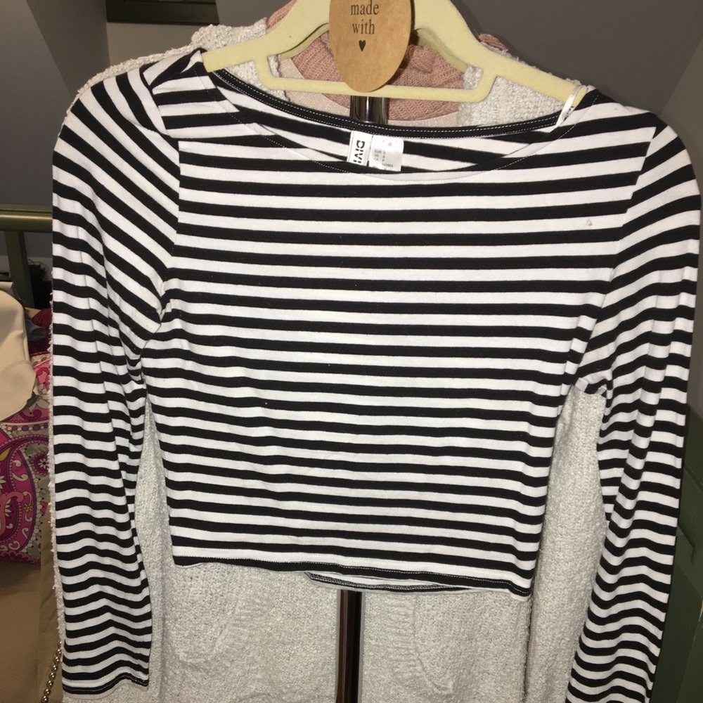 Striped Crop Top